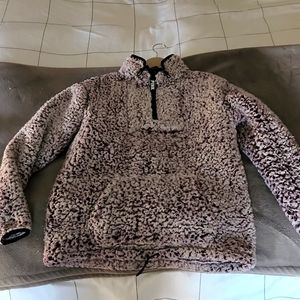 PINK Sherpa Half-Zip